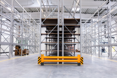 Regalendschutz Doppelplanke Ø 180 mm, Länge: 1200-2500 mm